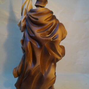 038-4 Figura Św. Floriana 28cm bejcowany