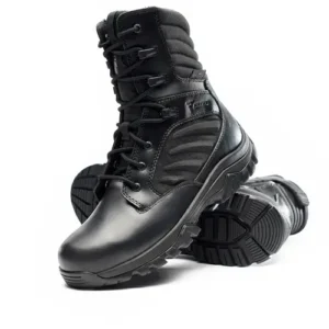 Buty Bates GX X2 Tall Side Zip 03888 - czarne Buty Bates GX X2 Tall Side Zip 03888 - czarne