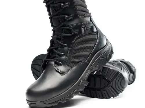 Buty Bates GX X2 Tall Side Zip 03888 - czarne Buty Bates GX X2 Tall Side Zip 03888 - czarne