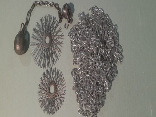 Komplet linowy z kulą 2,5kg do szczotek gwiazd