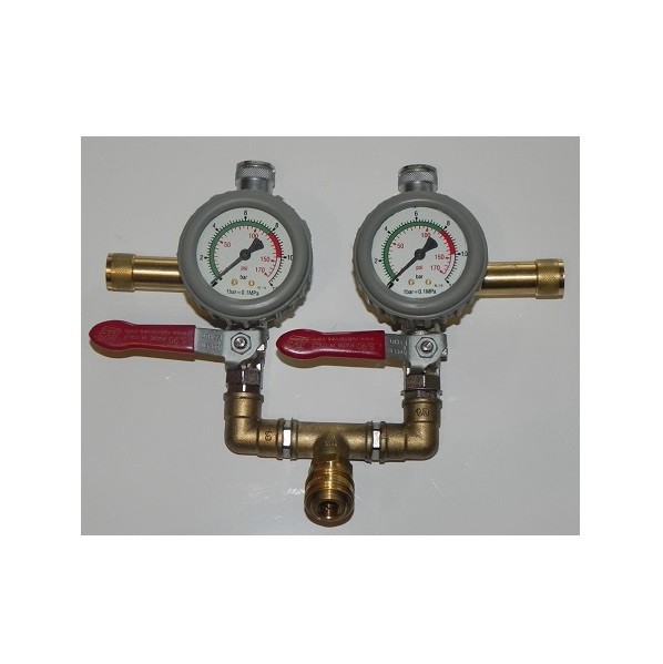 Sterownik podwójny prosty 8 bar