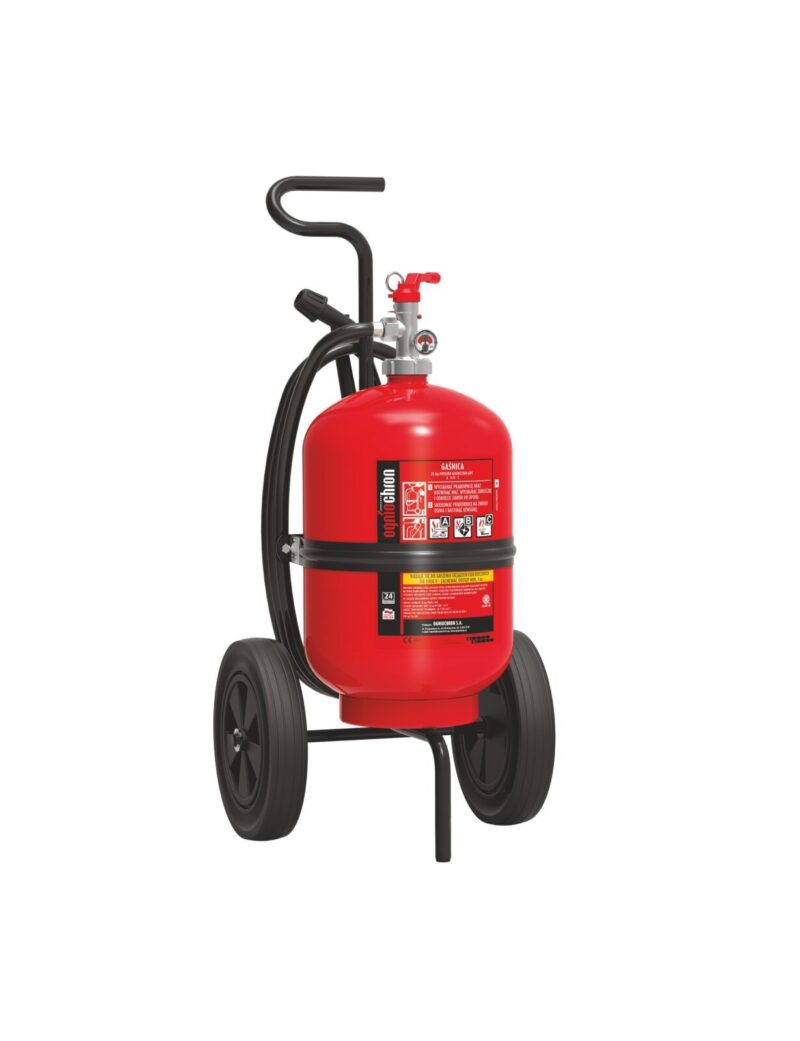Gaśnica przewoźna proszkowa 25 kg