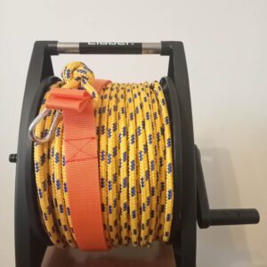 Kołowrót ratowniczy linka 10mm o długośći 100m