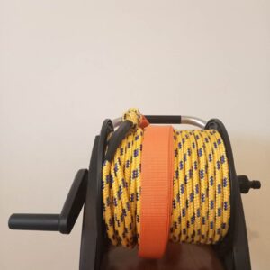 Kołowrót ratowniczy linka 10mm o długośći 50m