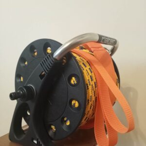 Kołowrót ratowniczy linka 10mm o długośći 50m