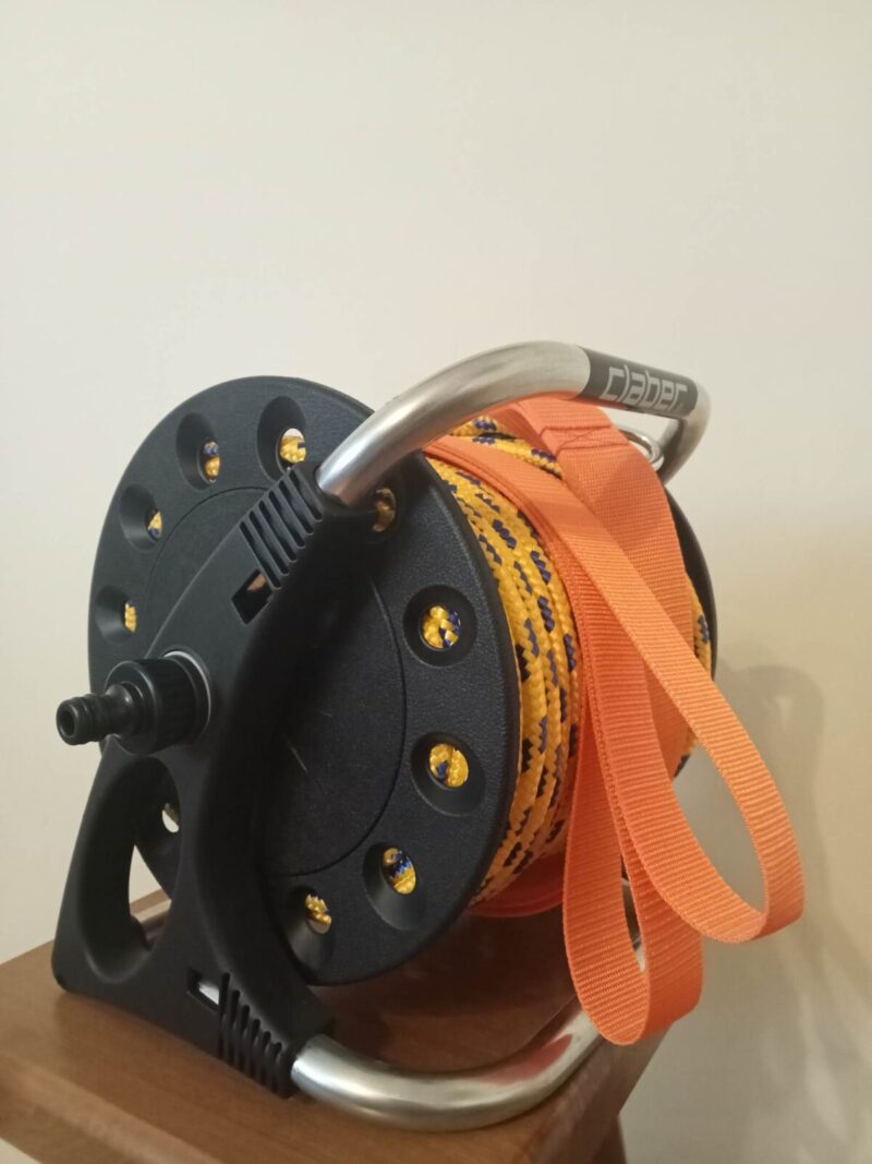 Kołowrót ratowniczy linka 10mm o długośći 50m