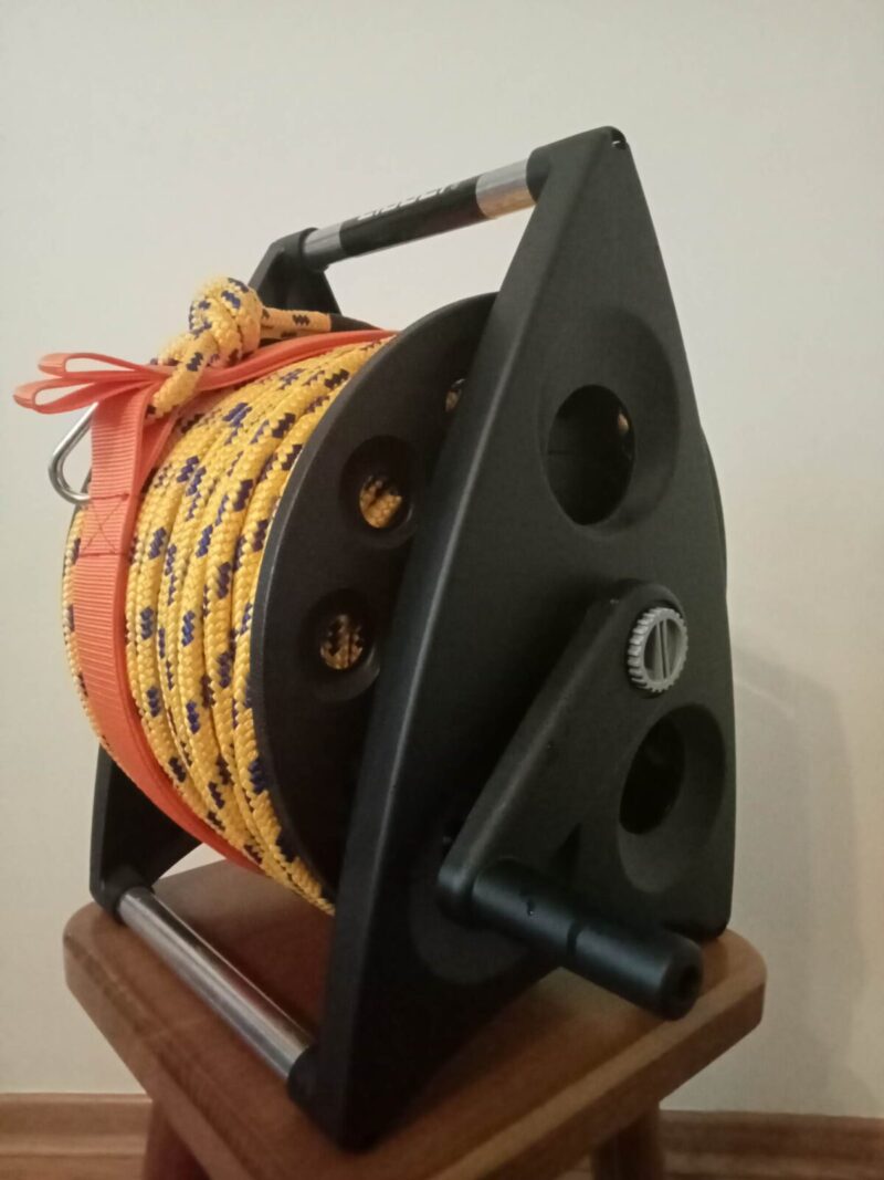 Kołowrót ratowniczy linka 10mm o długośći 100m