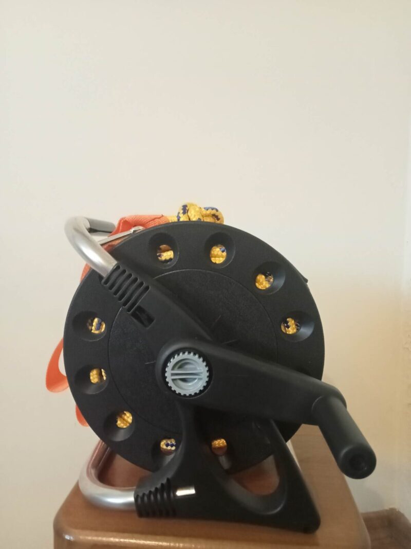 Kołowrót ratowniczy linka 10mm o długośći 50m