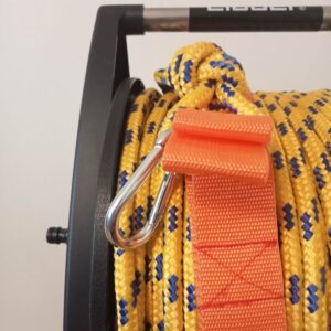 Kołowrót ratowniczy linka 10mm o długośći 100m