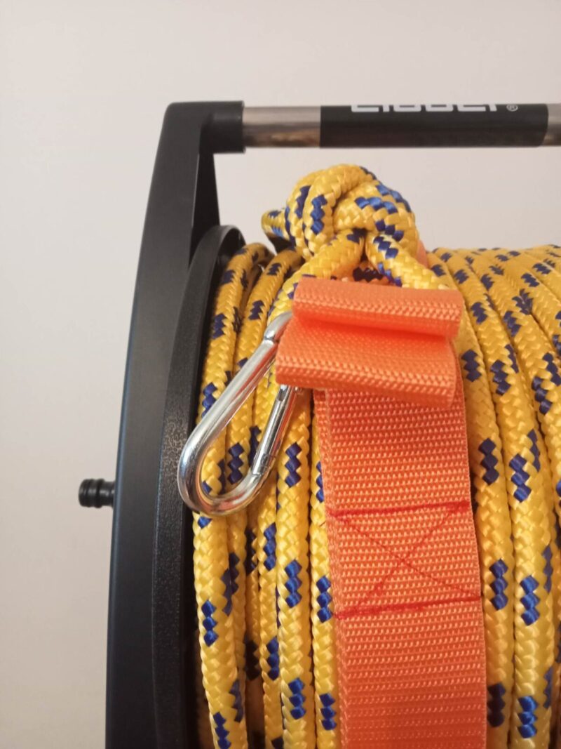 Kołowrót ratowniczy linka 10mm o długośći 100m