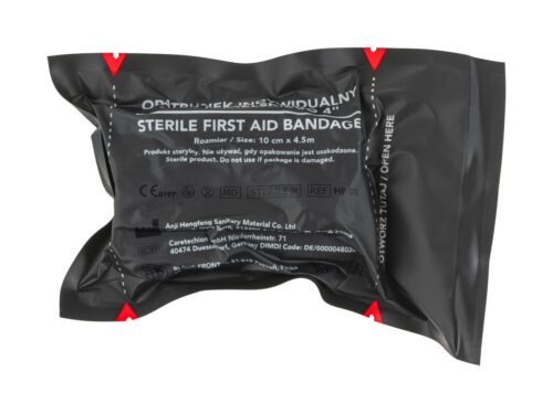 3fe240b41a303a4008320a47442c84d5 Opatrunek indywidualny typu izraelskiego z elementem dociskowym 4″ (10 cm)