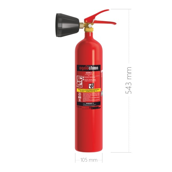 gasnica sniegowa Gaśnica śniegowa 2 kg