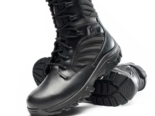 Buty Bates GX X2 Tall Side Zip 03882 - czarne Buty Bates GX X2 Tall Side Zip 03882 - czarne