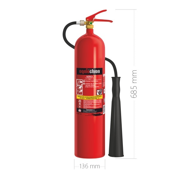 gasnica sniegowa Gaśnica śniegowa 5 kg