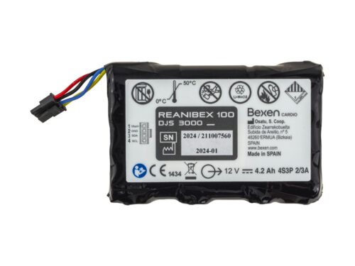 Bateria do defibrylatora AED Reanibex 100