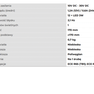 Bez tytułu Pojedyncza lampa ostrzegawcza