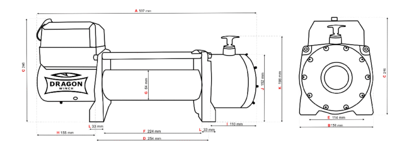 Bez tytułu Wyciągarka DWM 13000 HD S