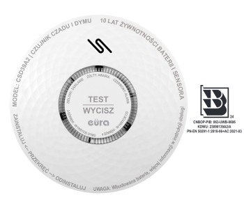 CZUJNIK CZADU ''EL HOME'' CD-17A2v2300/B