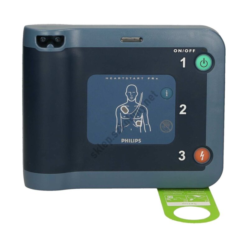 Defibrylator-AED-PHILIPS-Heartstart-FRx-medwar-sklep.szkolimy-2 Defibrylator AED Philips Heartstart FRx w torbie
