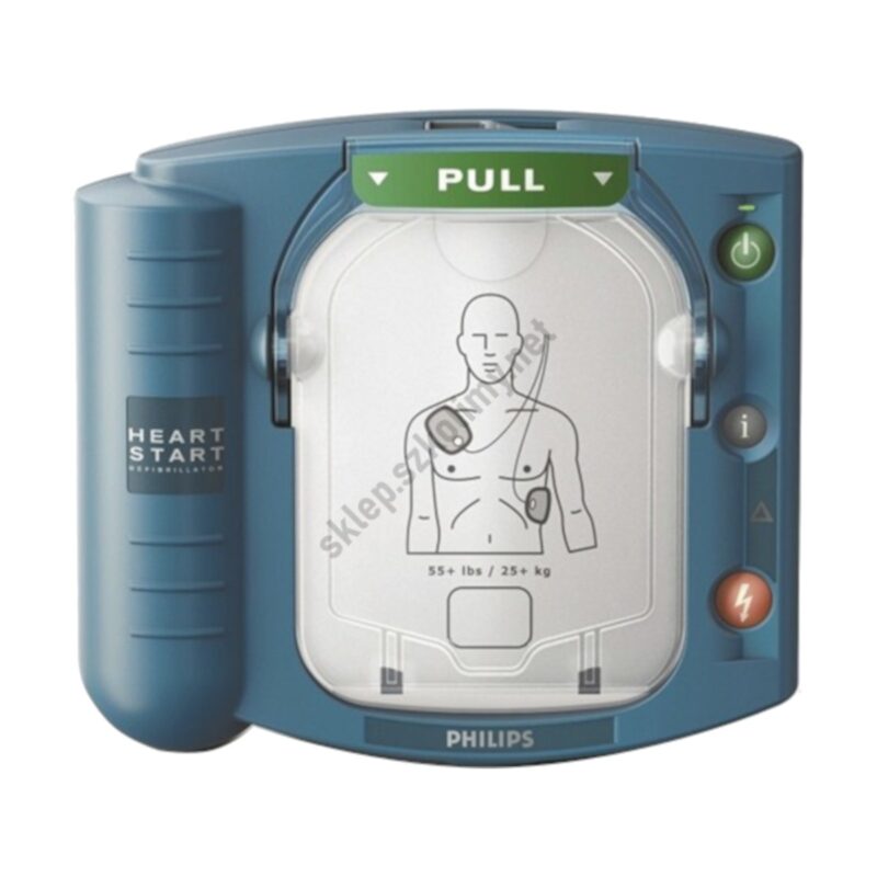 Defibrylator-AED-Philips-Heartstart-HS1-medwar-sklep.szkolimy.net_ Defibrylator AED Philips HS1 w torbie SLIM