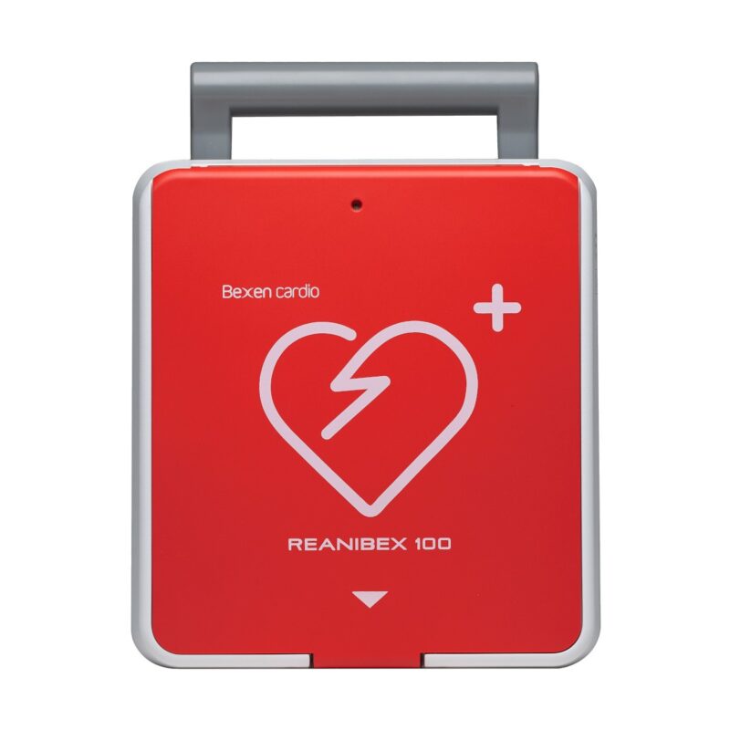 Defibrylator-AED-Reanibex-100-wersja-polautomatyczna.jpg Defibrylator AED Reanibex 100