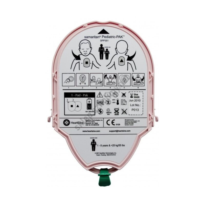 Elektrody-bateria-PEDI-PAK-do-Samaritan-PAD-dzieci-1 Elektrody-bateria dla dzieci PEDI-PAK do defibrylatora AED