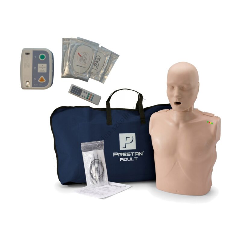 Fantom-doroslego-PRESTAN-defibrylator-XFT-120C Fantom dorosłego PRESTAN z LED + defibrylator XFT 120C+