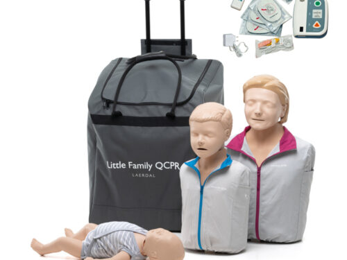 Fantomy Laerdal Little Family QCPR + defibrylator szkoleniowy XFT-120C+ Fantomy Laerdal Little Family QCPR + defibrylator szkoleniowy XFT-120C+