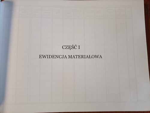 Książka inwentarzowa