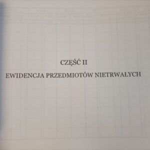 Książka inwentarzowa