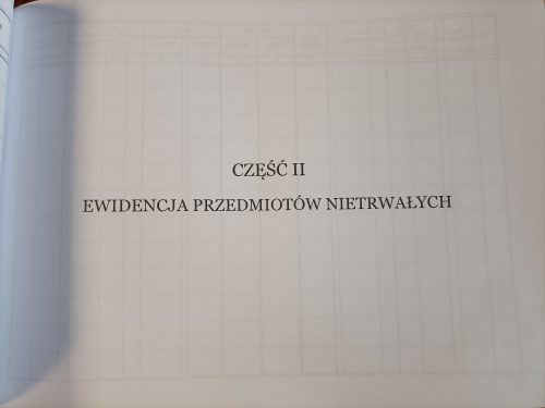 Książka inwentarzowa