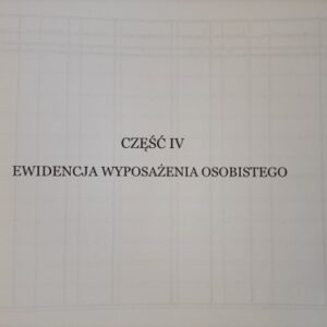 Książka inwentarzowa