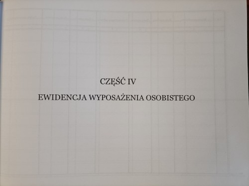 Książka inwentarzowa