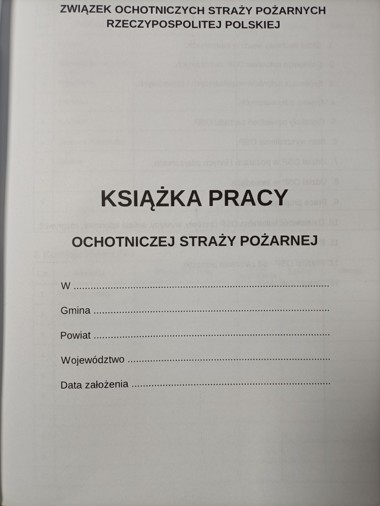 Książka pracy