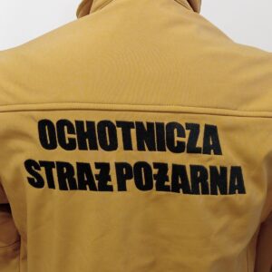 Kurtka piaskowa softshell STRAŻ- OSP