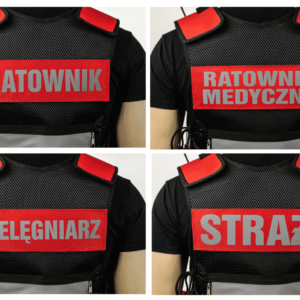 Kamizelka-medyczna Przykladowe-napisy Kamizelka taktyczna RATOWNIK