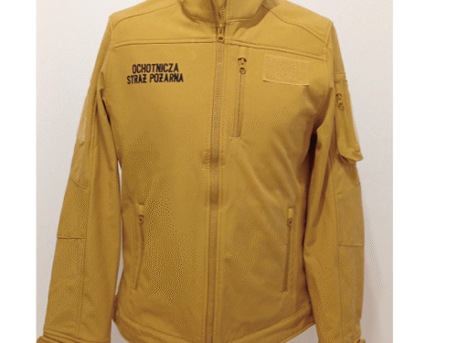 Kurtka softshell piaskowa