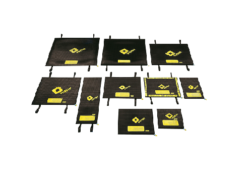 Drewniane podpory do stabilizacji pojazdów