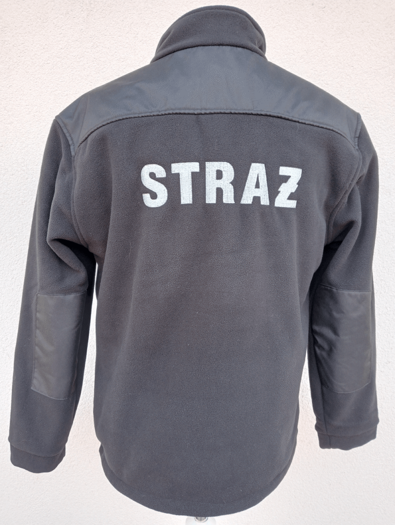 Polar czarny POLSKI z haftem PSP/OSP