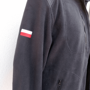 Polar czarny POLSKI z haftem PSP/OSP