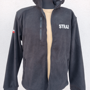 Polar czarny POLSKI z haftem PSP/OSP