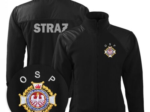 Kurtka piaskowa softshell STRAŻ- OSP