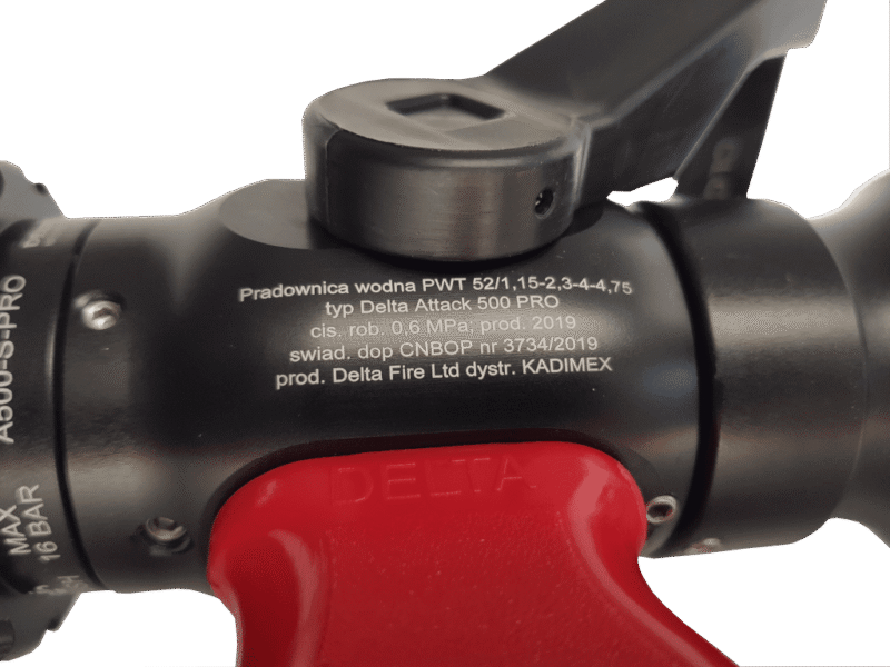 Prądownica Delta Fire Attack 500 PRO