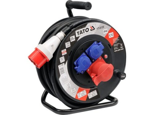 PRZEDŁUŻACZ BĘBNOWY SIŁOWY 25M, 5x2,5