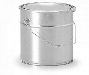 Wiadro metalowe 10L z pokrywką na zestawy kominiarskie Wiadro metalowe 10L z pokrywką na zestawy kominiarskie