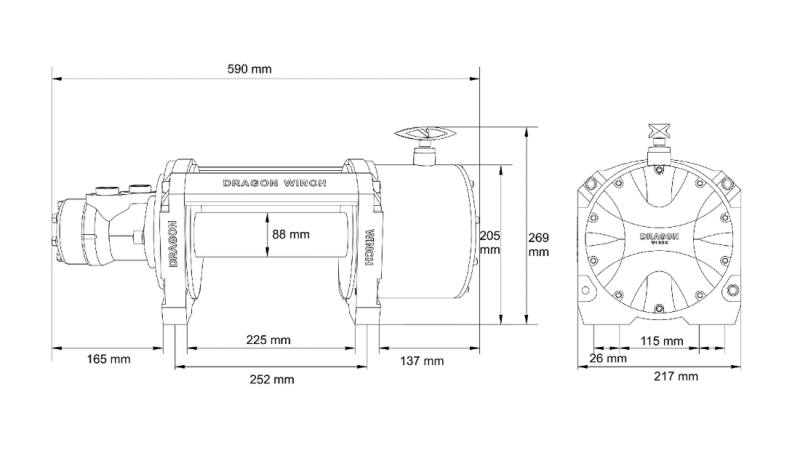 Wyciągarka DWHI 16000