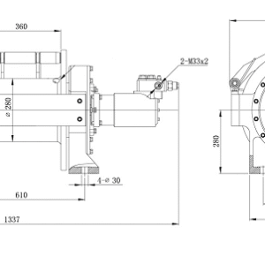 Wyciągarka DWHI 660 HD 1 Wyciągarka DWHI 660 HD