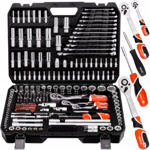 Zestaw-Kluczy-Nasadowych-Klucze-Nasadowe-YATO Zestaw kluczy YATO 216 elementów