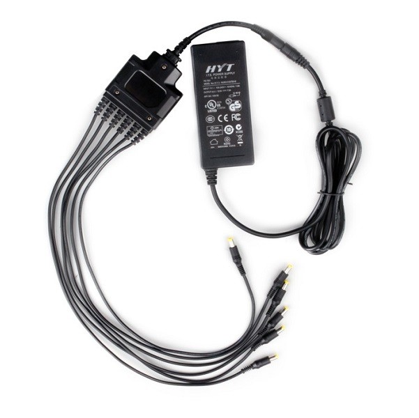 Zasilacz 6-portowy do ładowarek biurkowych