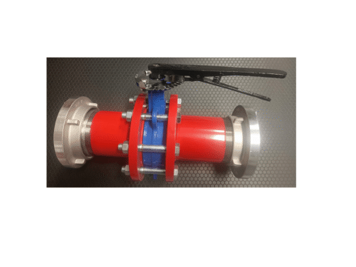 Zwór przepływowy klapowy W110